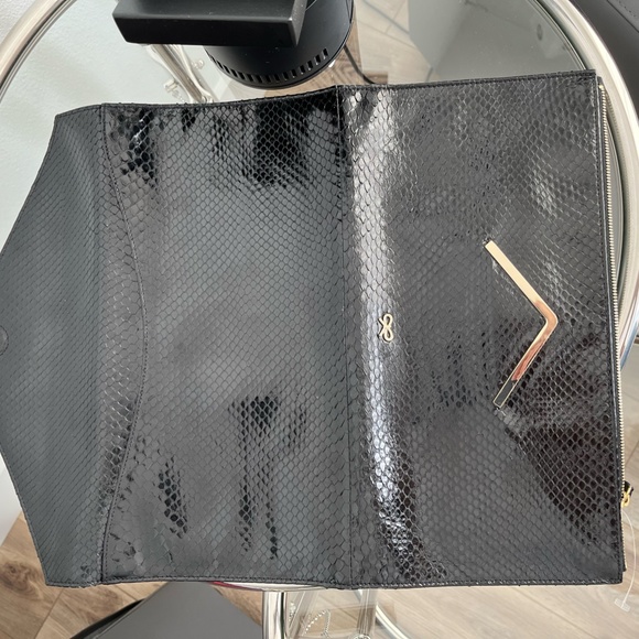 ANYA HINDMARCH luxury leather clutch - Picture 8 of 10